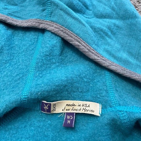 Ibex - Merino Wool Fleece Asymmetric Full Zip Hoodie - Picture 9 of 10